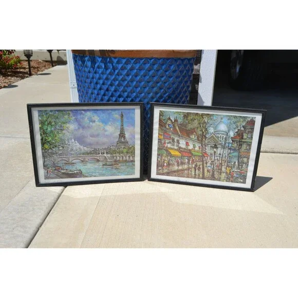 Vintage Jacques Chardon French Painting Prints